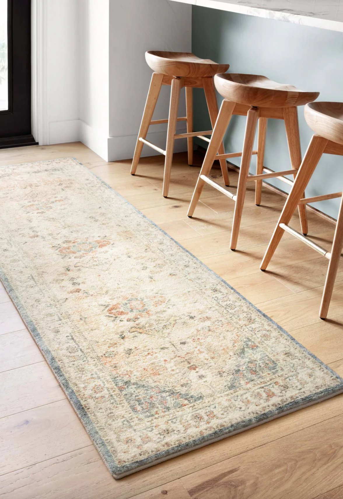 Rosette Rug | Clay & Ivory