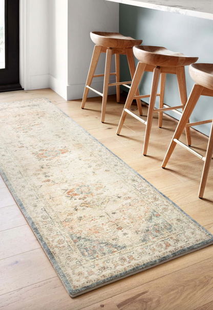 Rosette Rug | Clay & Ivory