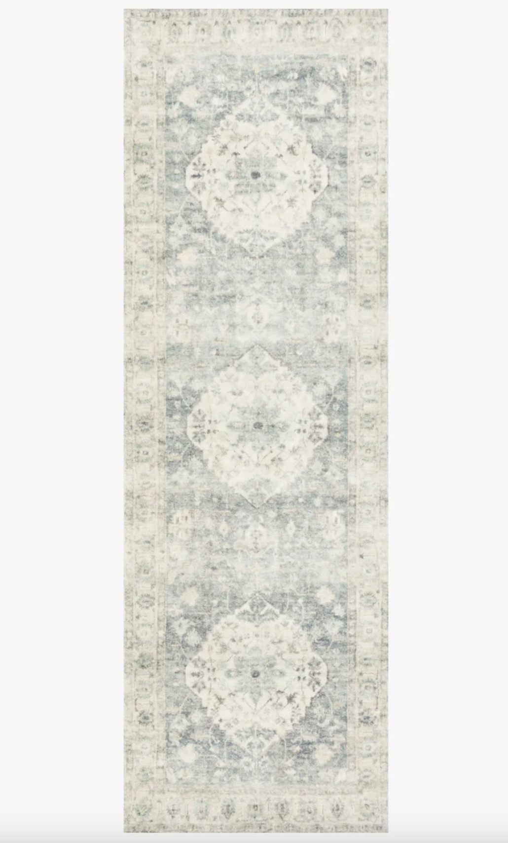 Rosette Rug | Denim &amp; Fog