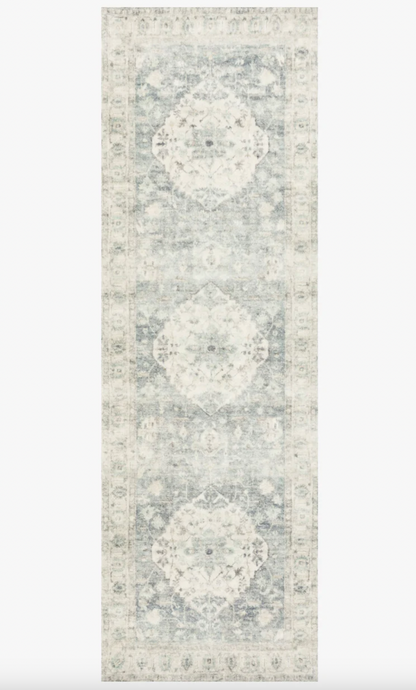 Rosette Rug | Denim &amp; Fog