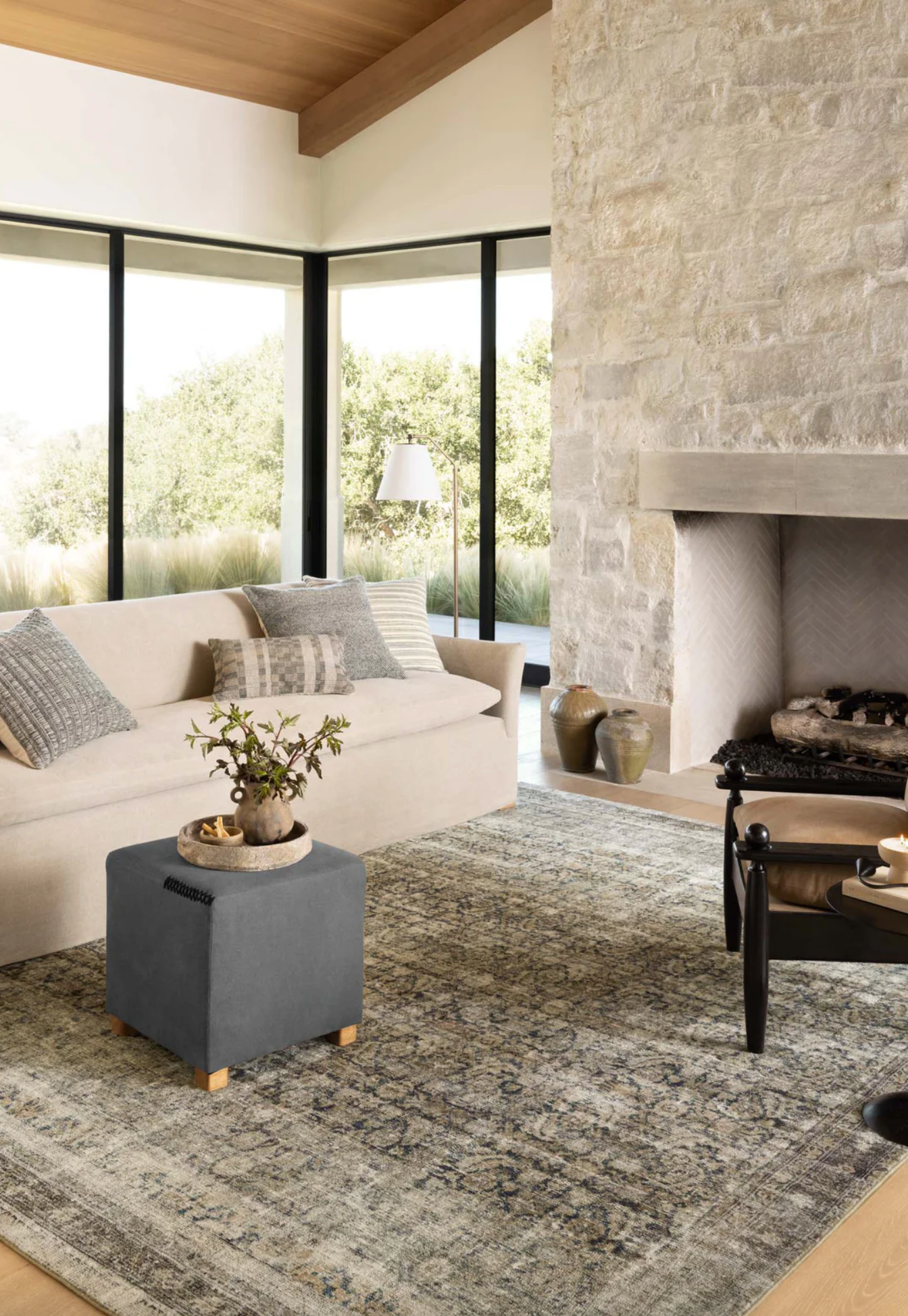 Morgan Navy Sand Rug